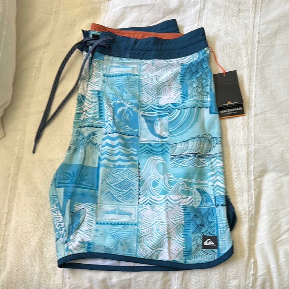 Quiksilver Waterman Blue Boardshorts